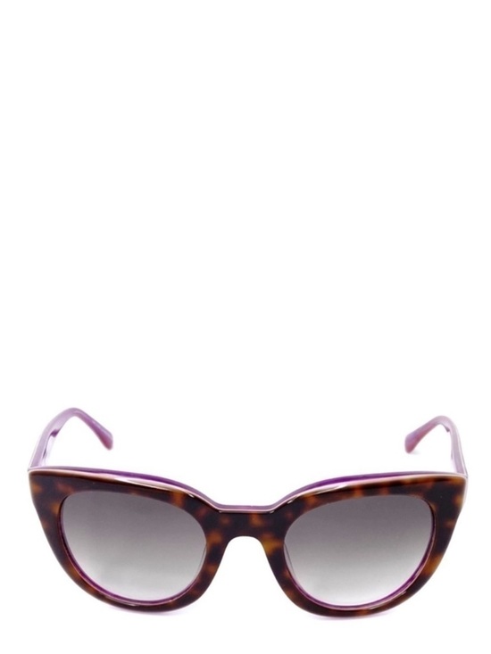 Derek Lam Lore Sunglasses Tortoise Brown and Pink Sunnies